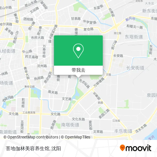 菩地伽林美容养生馆地图