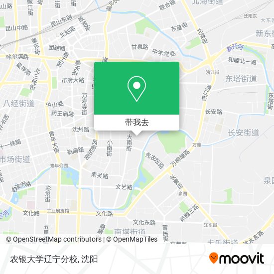 农银大学辽宁分校地图