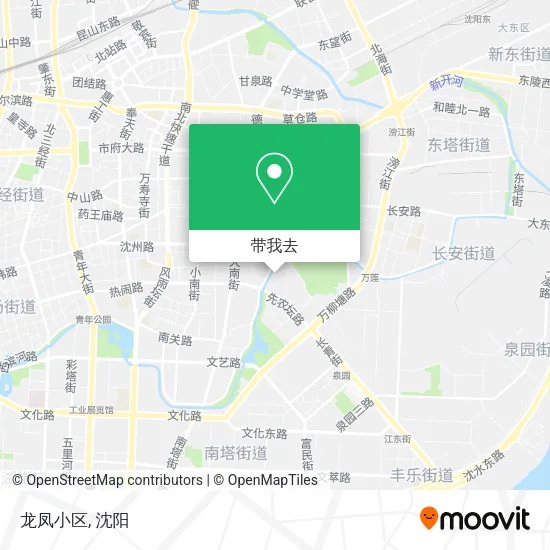 龙凤小区地图