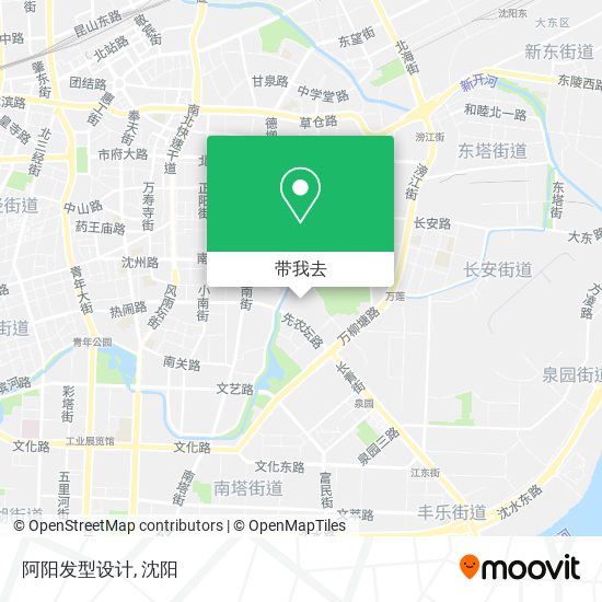 阿阳发型设计地图