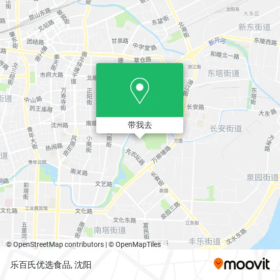 乐百氏优选食品地图