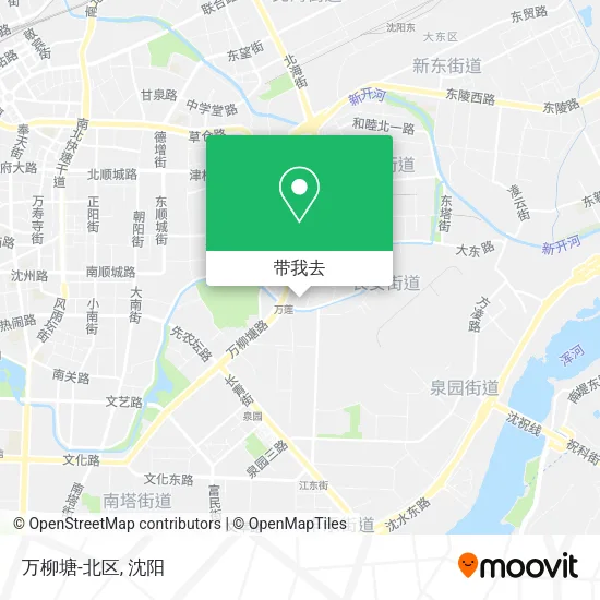 万柳塘-北区地图