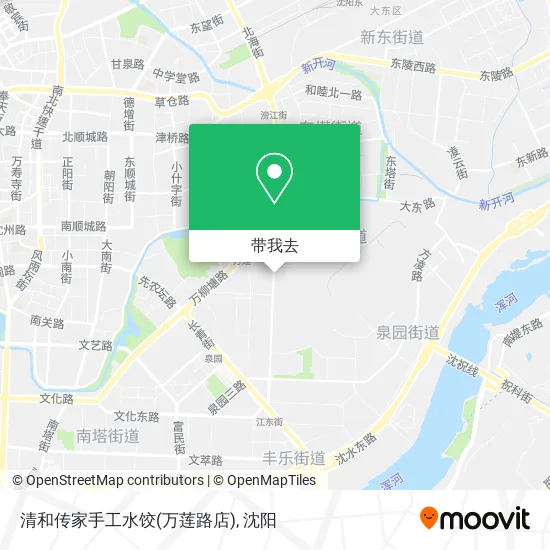清和传家手工水饺(万莲路店)地图