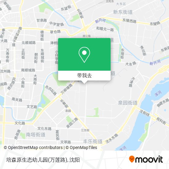培森原生态幼儿园(万莲路)地图
