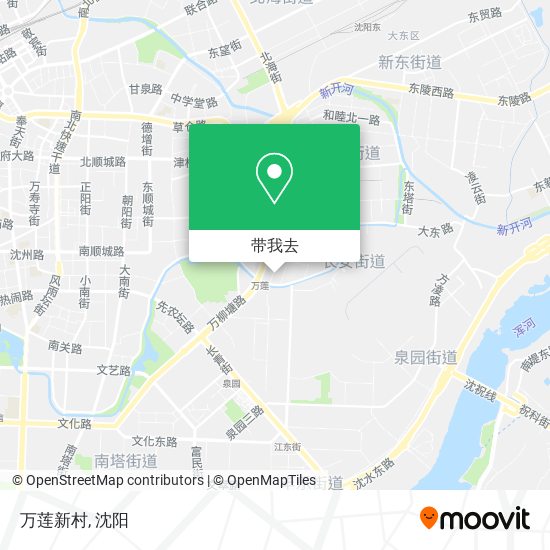 万莲新村地图