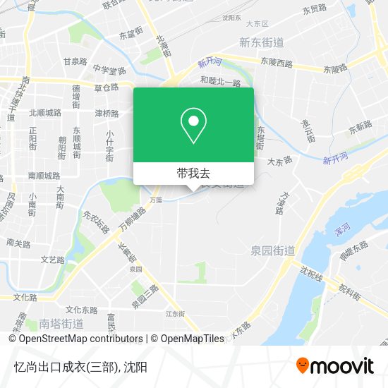 忆尚出口成衣(三部)地图