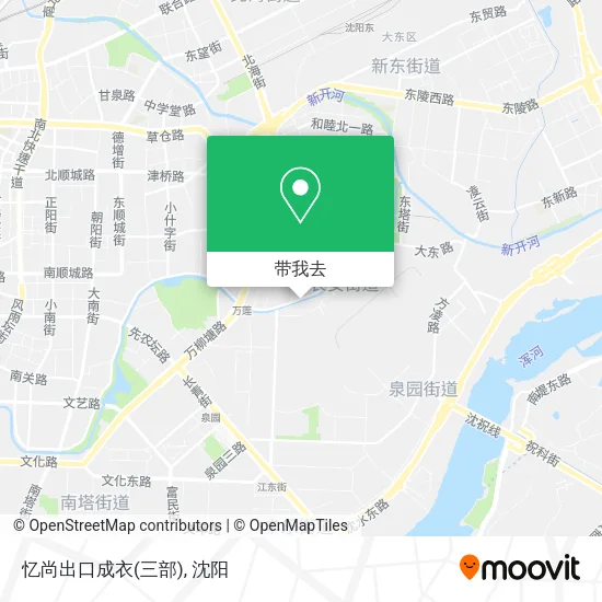 忆尚出口成衣(三部)地图