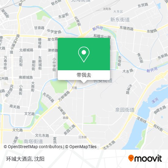 环城大酒店地图