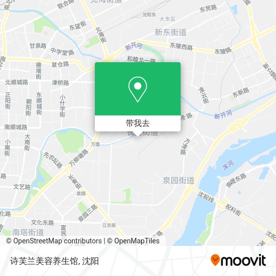 诗芙兰美容养生馆地图