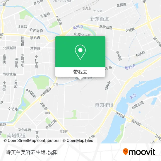 诗芙兰美容养生馆地图