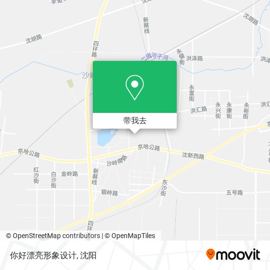 你好漂亮形象设计地图