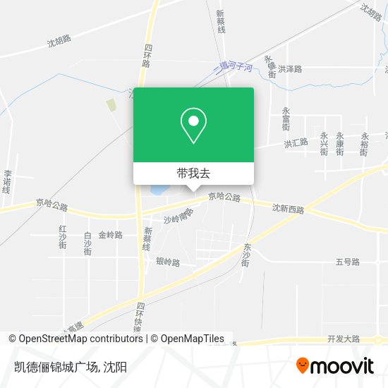 凯德俪锦城广场地图
