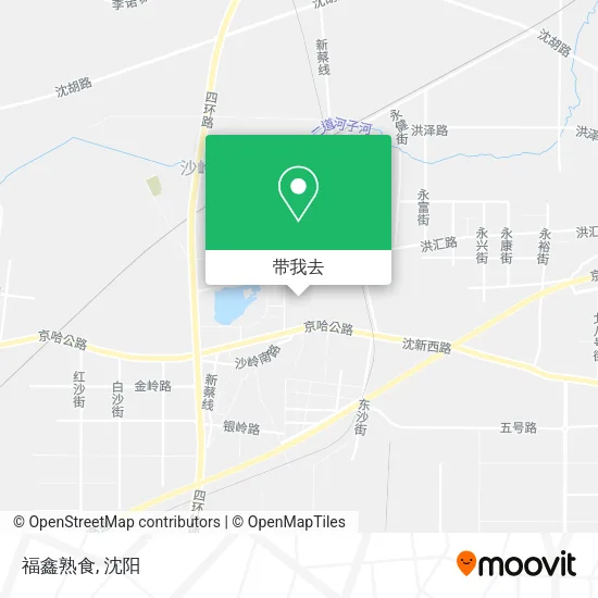 福鑫熟食地图
