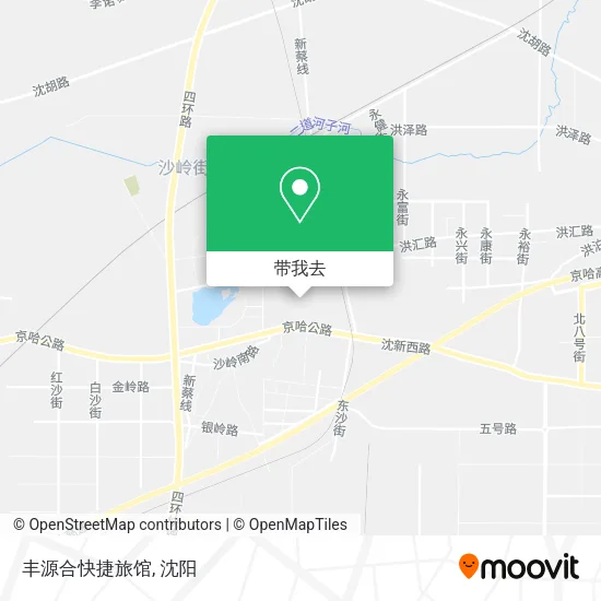 丰源合快捷旅馆地图