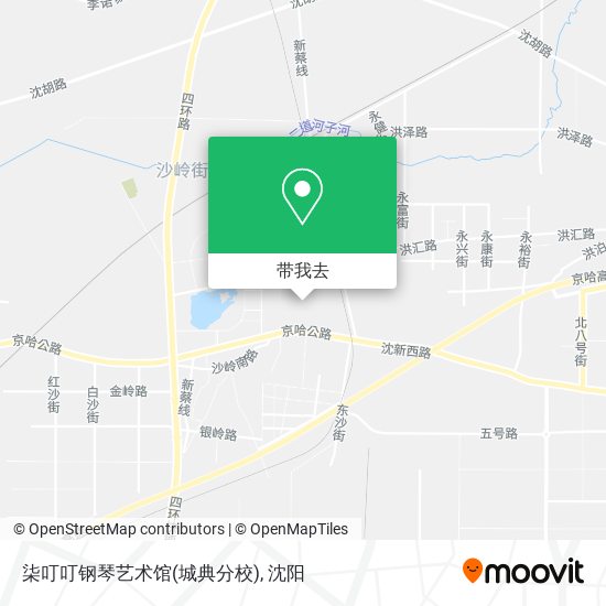 柒叮叮钢琴艺术馆(城典分校)地图