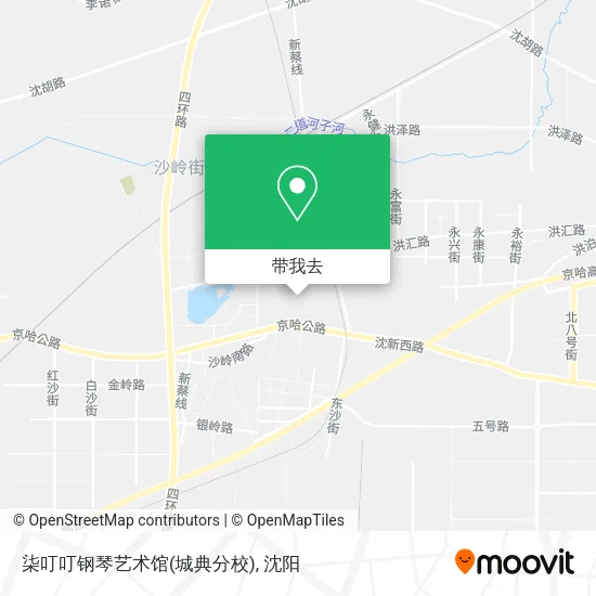 柒叮叮钢琴艺术馆(城典分校)地图
