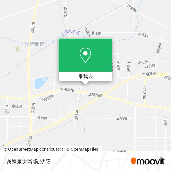 逸隆泉大浴场地图