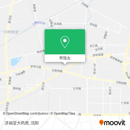 济福堂大药房地图