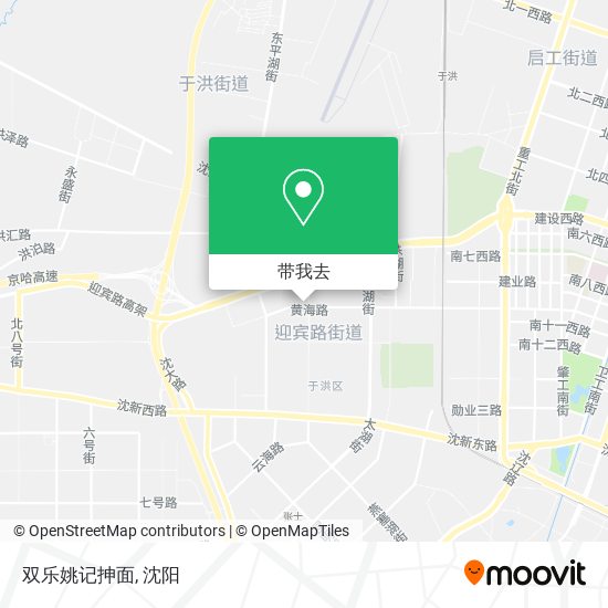 双乐姚记抻面地图