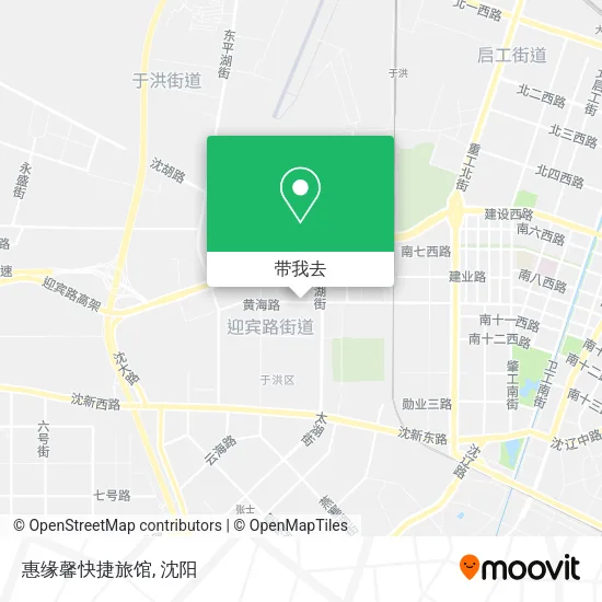 惠缘馨快捷旅馆地图