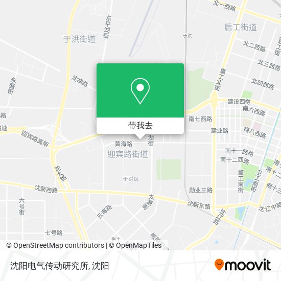 沈阳电气传动研究所地图