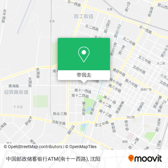 中国邮政储蓄银行ATM(南十一西路)地图