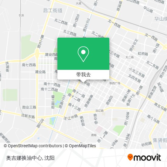 奥吉娜换油中心地图