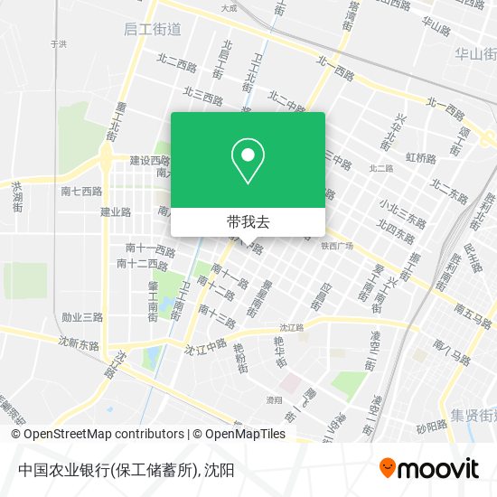 中国农业银行(保工储蓄所)地图