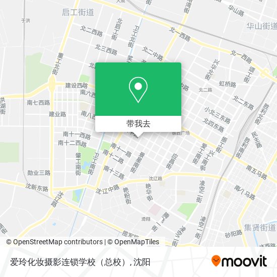 爱玲化妆摄影连锁学校（总校）地图