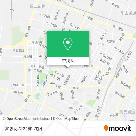 富馨花园-24栋地图