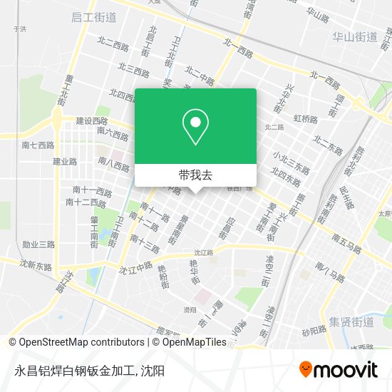 永昌铝焊白钢钣金加工地图