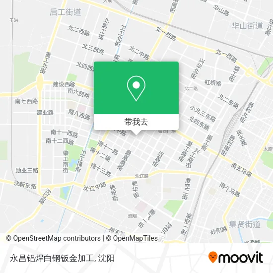 永昌铝焊白钢钣金加工地图