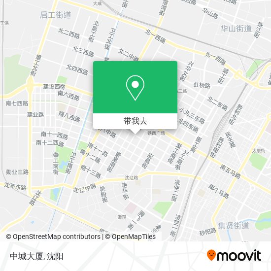 中城大厦地图