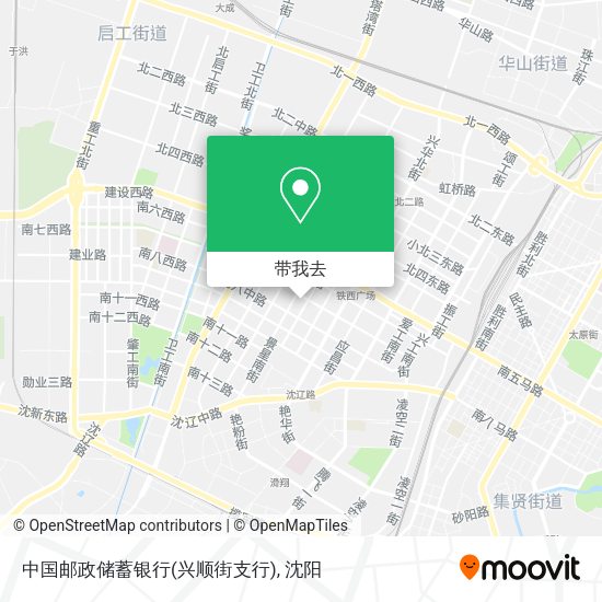 中国邮政储蓄银行(兴顺街支行)地图