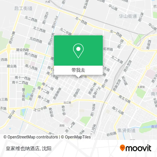 皇家维也纳酒店地图