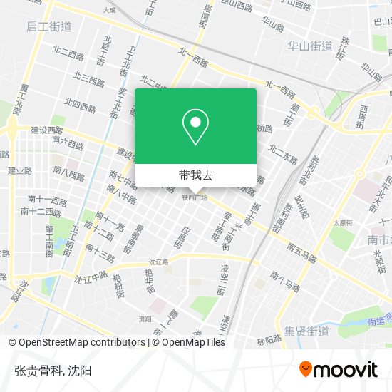 张贵骨科地图