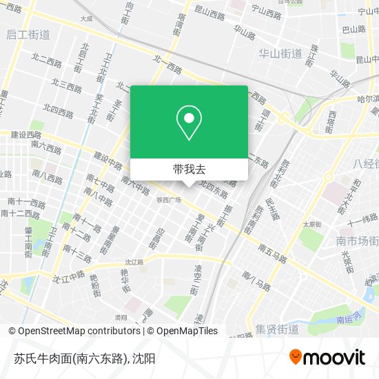 苏氏牛肉面(南六东路)地图