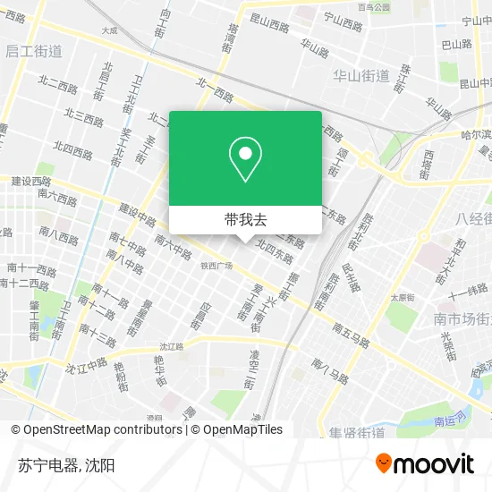 苏宁电器地图