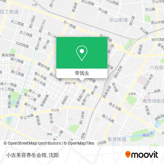 小吉美容养生会馆地图