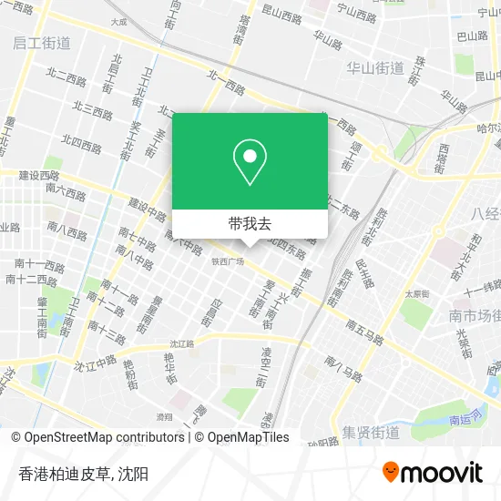 香港柏迪皮草地图