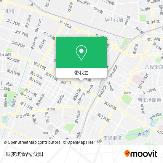 味麦琪食品地图