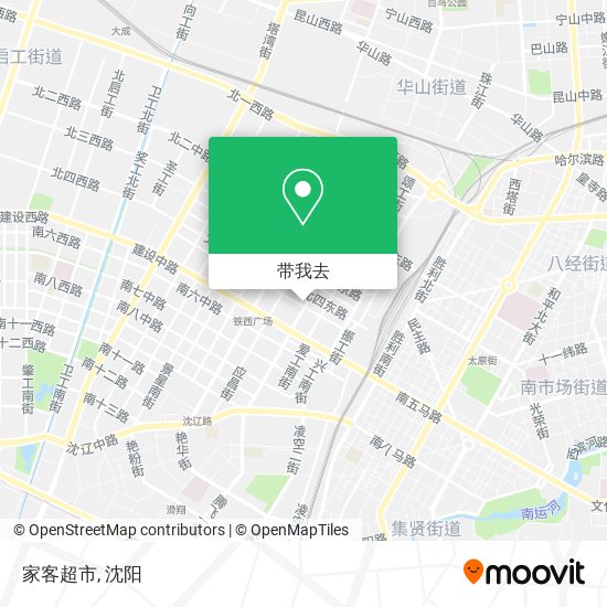 家客超市地图