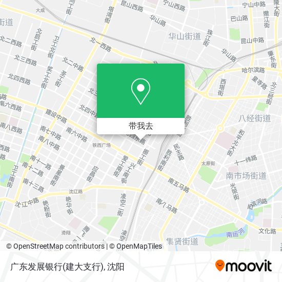 广东发展银行(建大支行)地图