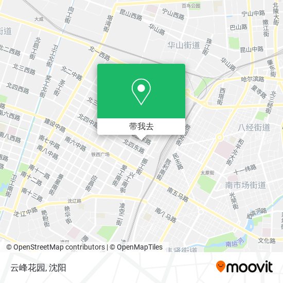 云峰花园地图