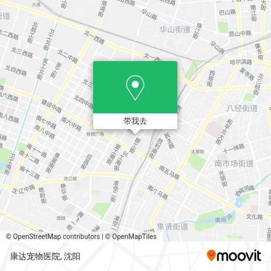 康达宠物医院地图