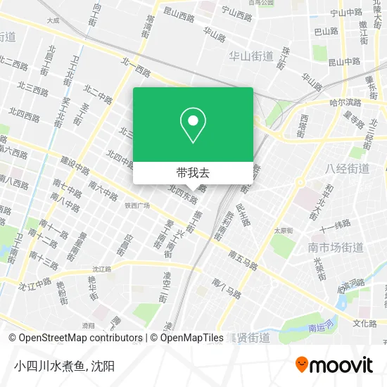 小四川水煮鱼地图
