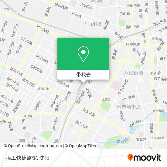 振工快捷旅馆地图