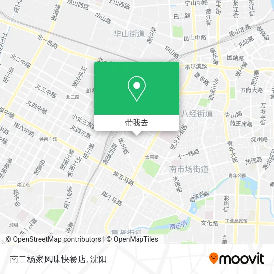 南二杨家风味快餐店地图