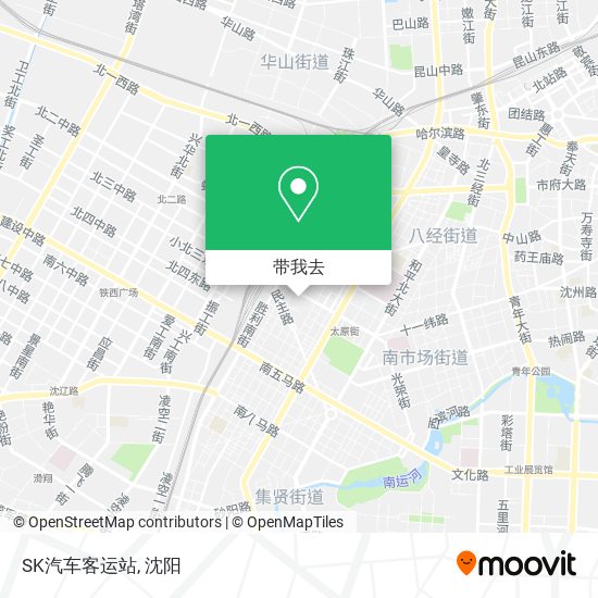 SK汽车客运站地图