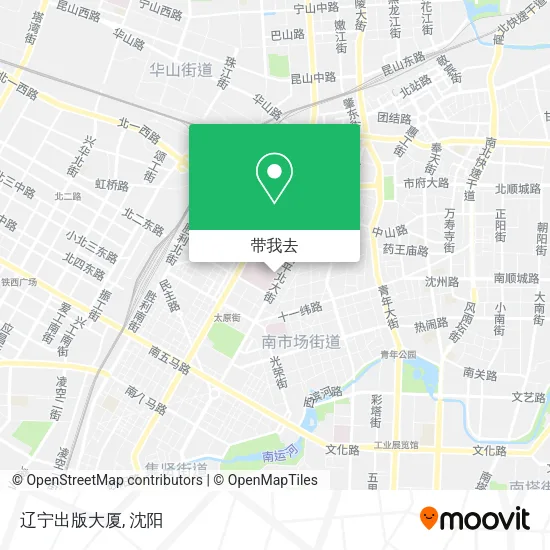 辽宁出版大厦地图